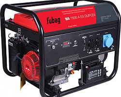 Генератор бензиновый FUBAG BS 7500 A ES Duplex (641001)
