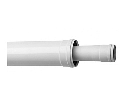 Удлинение коаксиальное полипропиленовое, диам. 60/100 мм, длина 1000 мм для конденсационных котлов
