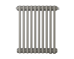 Радиатор трубчатый Zehnder Charleston Retrofit 3057, 8 сек.1/2 ниж.подк. 0325 TL (кроншт.в компл)
